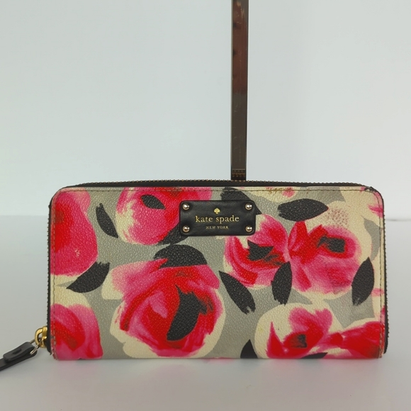 KATE SPADE NEW YORK FLORAL WOMEN'S WALLET - Picture 8 of 8